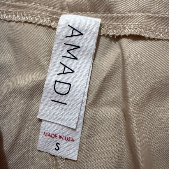 Amadi beige trouser straight leg pants size small - Picture 3 of 3